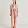 Clothing Momoni | Austin Pant In Silk Twill - Pink