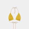 Beachwear Momoni | Marine Bikini Top With Braided Straps - Oil Green