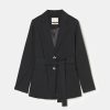 Clothing Momoni | Alchemilla Jacket In Stretch Cool Wool - Black