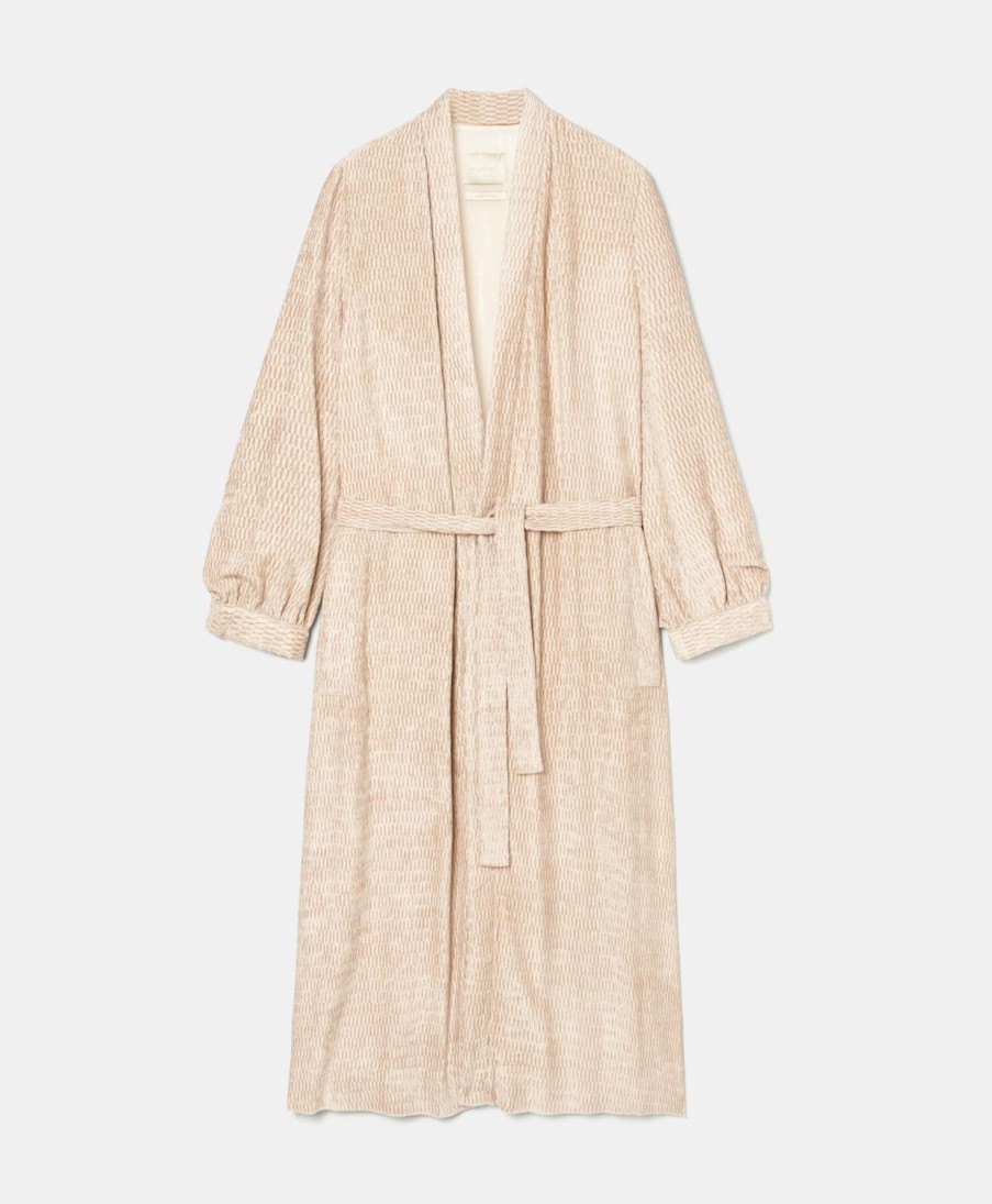 Clothing Momoni | Euforbia Duster In Soft Corduroy - Pink