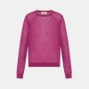 Clothing Momoni | Rio Knitwear In Linen - Cyclamen