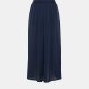 Clothing Momoni | Nicolas Skirt In Plain Acetate Silk - Dark Blue