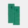 Shoes And Accessories Momoni | Augustine Gloves In Mohair - Emerald Green