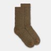 Shoes And Accessories Momoni | Sal Socks With Jacquard Logo - Taupe