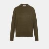 Clothing Momoni | Visone Knitwear In Soft Stretch Mohair - Army