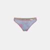 Underwear Momoni | Arca Slip In Printed Nylon - Cornflower Blue/Fuchsia