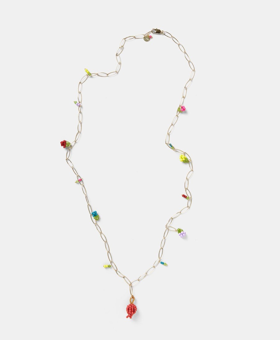 Shoes And Accessories Momoni | Irene Necklace With Handmade Elements - Multicolor