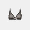 Underwear Momoni | Vipera Bra In Tulle - Black