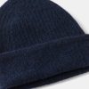 Shoes And Accessories Momoni | Zigolo Hat Fleece-Effect Baby Alpaca - Blue