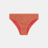 Underwear Momoni | Robin Slip In Tulle & Lurex - Caramel