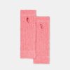 Shoes And Accessories Momoni | Augustine Gloves In Mohair - Barbie Pink