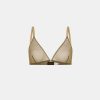 Underwear Momoni | Amethist Bra In Tulle - Olive Green