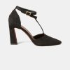 Shoes And Accessories Momoni | Josselin Decollete' With Suede Slingback - Black