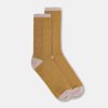 Shoes And Accessories Momoni | Flamenco Socks Vanise Ribbed Socks - Tobacco