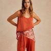 Clothing Momoni | Remy Top In Solid Colour Satin Crepe - Antique Pink