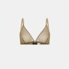 Underwear Momoni | Amethist Bra In Tulle - Olive Green