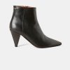 Shoes And Accessories Momoni | Aurelien Boots In Leather - Black