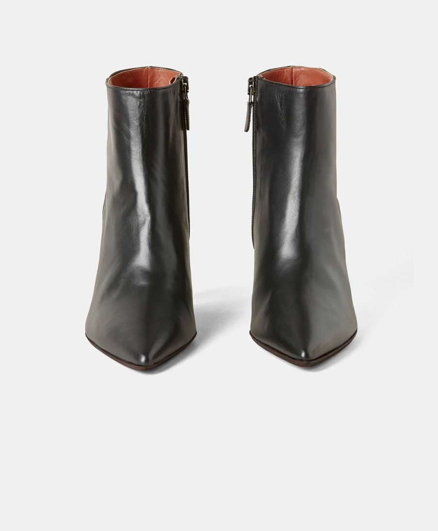 Shoes And Accessories Momoni | Aurelien Boots In Leather - Black