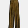 Clothing Momoni | Patrice Pant In Fluid Lurex Needlecord - Black/Gold