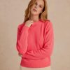 Clothing Momoni | Marmotta Knitwear In Plain Wool/Cashmere - Fluo Pink