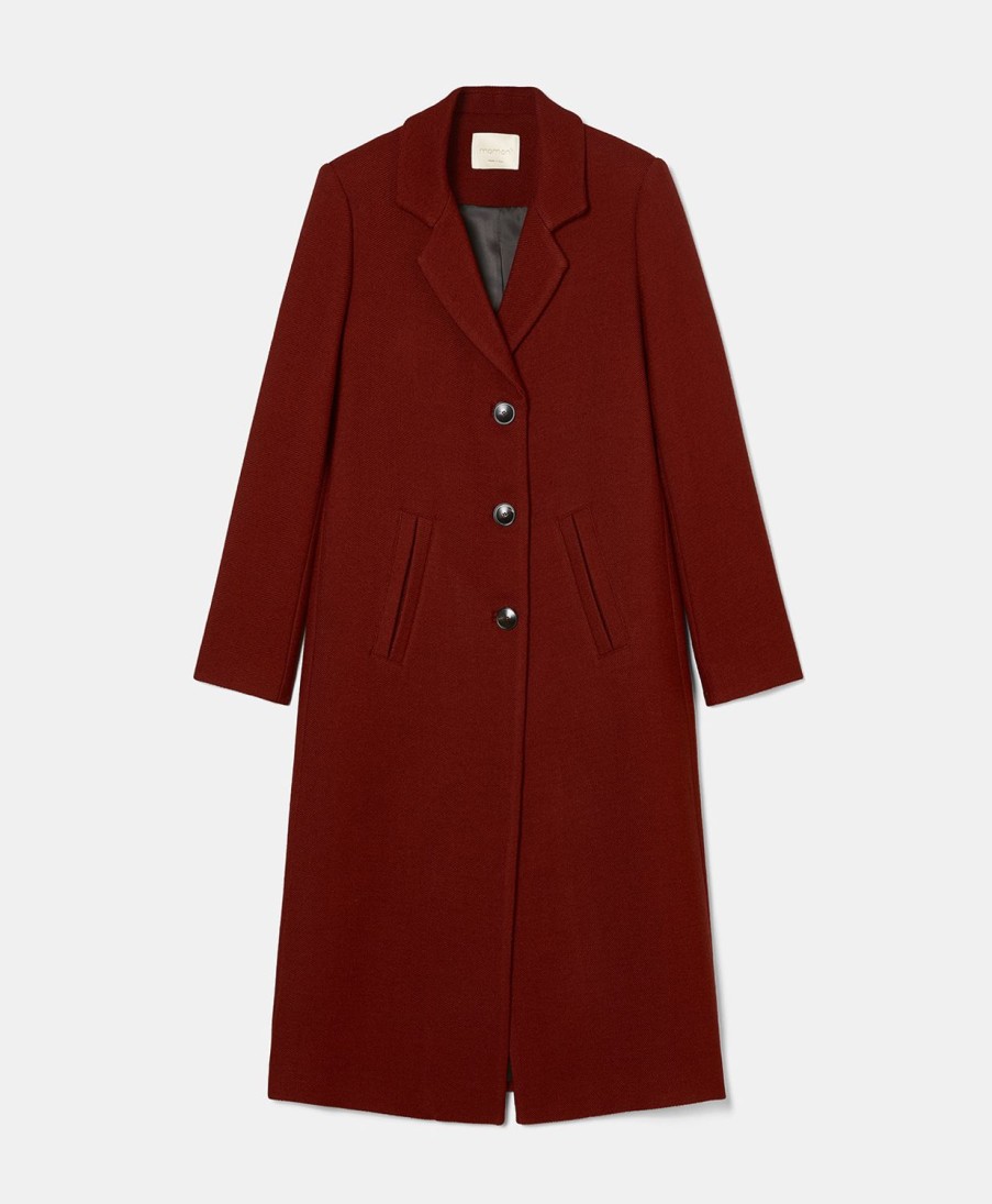 Clothing Momoni | Vincent Coat - Wine