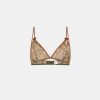 Underwear Momoni | Amethist Bra In Printed Nylon - Army Green Multicolour