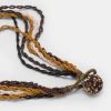 Shoes And Accessories Momoni | Rubiela Necklace With Beads - Cocoa Multicolour