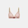 Underwear Momoni | Amethist Bra In Tulle - Antique Pink