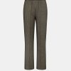 Clothing Momoni | Rainier Pant In Herringbone Linen Blend - Black