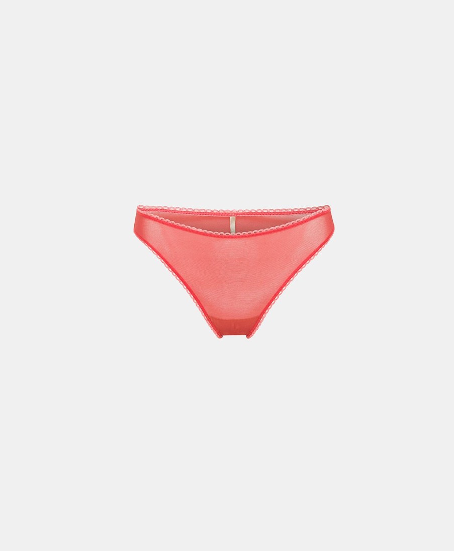 Underwear Momoni | Arca Slip In Soft Tulle - Orange