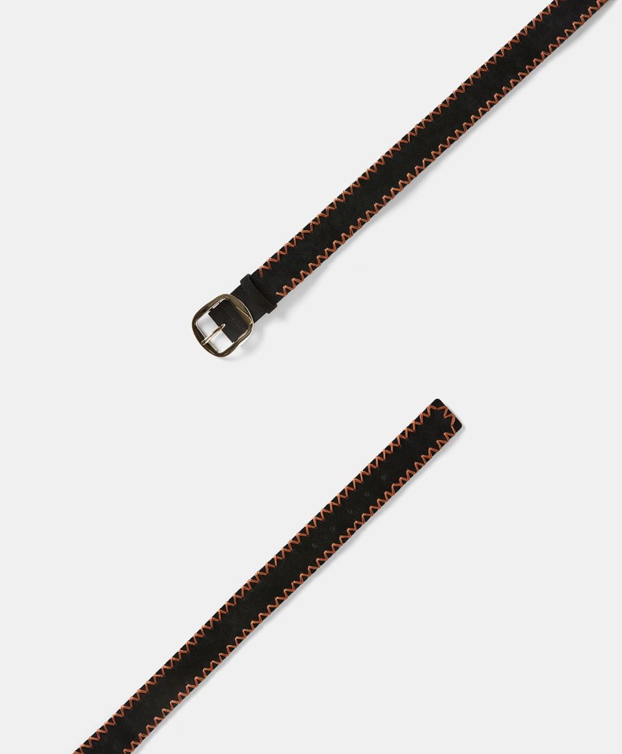 Shoes And Accessories Momoni | Lambert Belt - Black