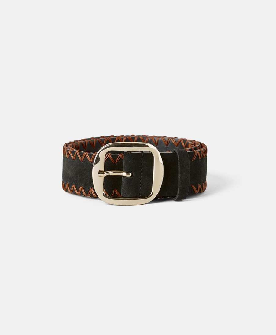 Shoes And Accessories Momoni | Lambert Belt - Black