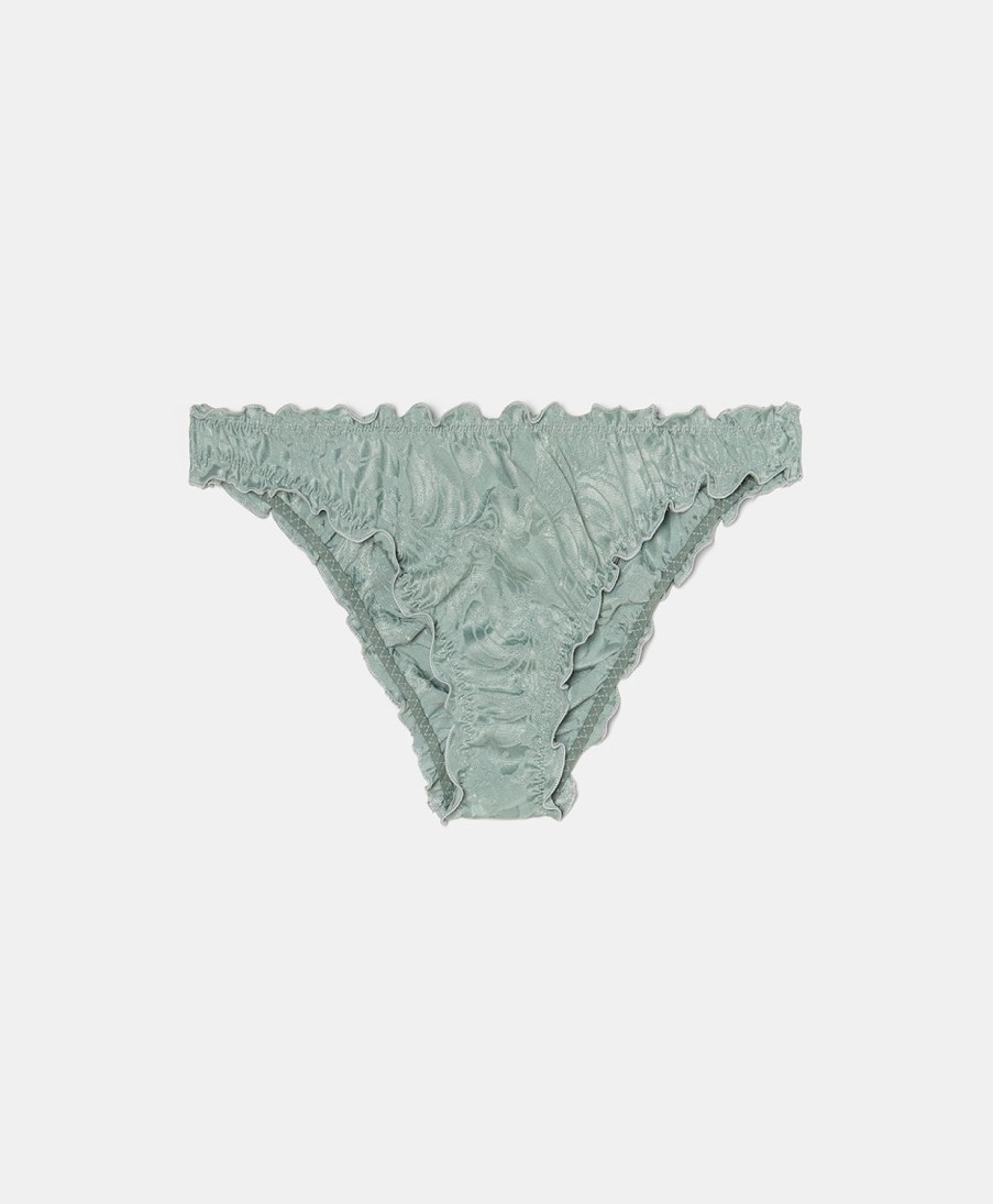 Underwear Momoni | Jean Slip - Aquamarine