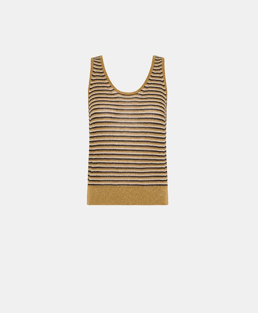 Clothing Momoni | Liccia Knitwear Striped And Ribbed - Multicolor