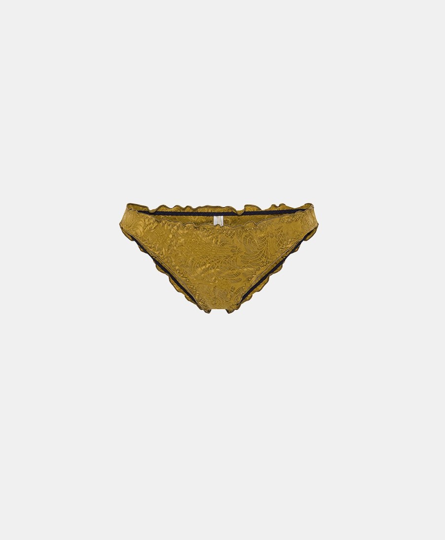 Underwear Momoni | Jean Slip In Jacquard Cupro - Oil