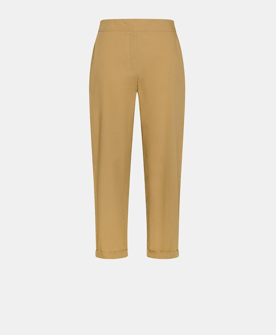 Clothing Momoni | Idaho Pant In Poplin - Sand