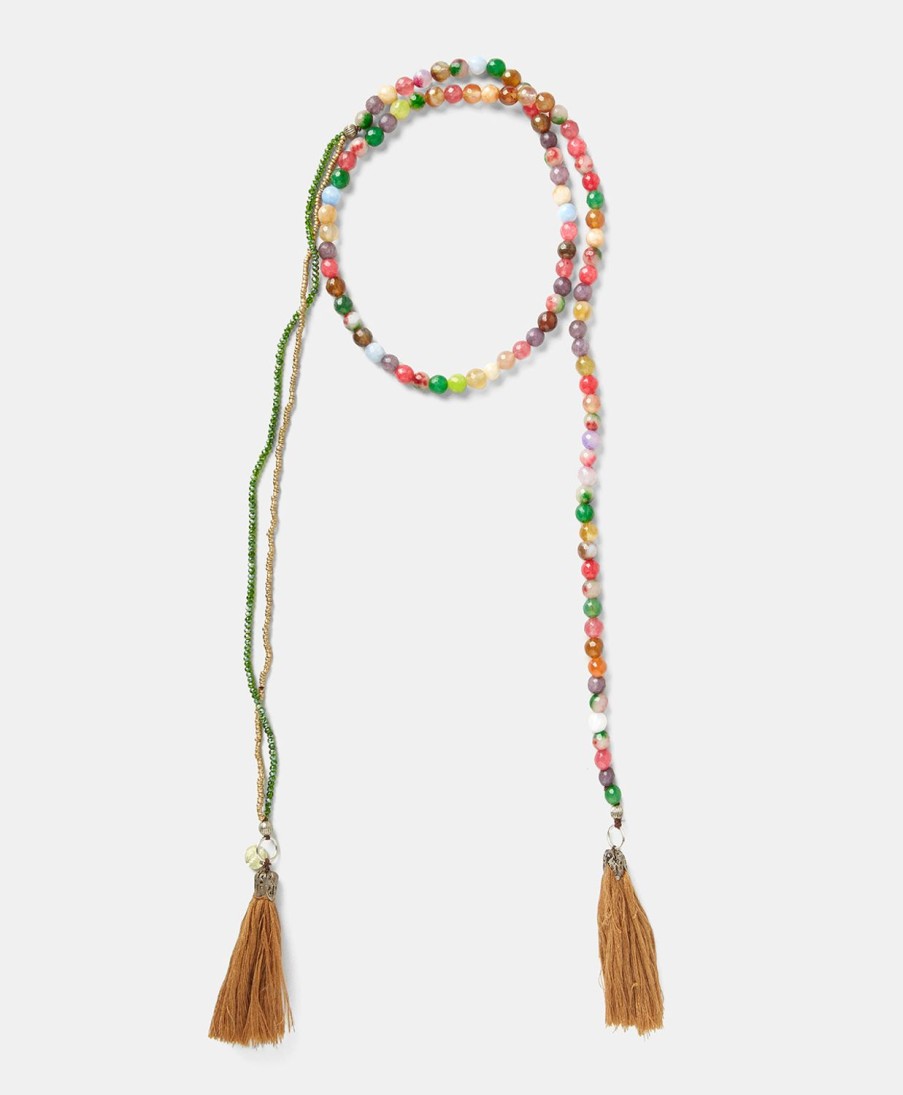 Shoes And Accessories Momoni | Noel Necklage With Beads - Multicolor Pastel