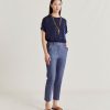 Clothing Momoni | Joy Pant In Light Denim - Blue Jeans