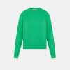 Clothing Momoni | Marmotta Knitwear In Plain Wool/Cashmere - Grass Green