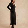 Clothing Momoni | Flavie Dress In Lurex Jersey - Black