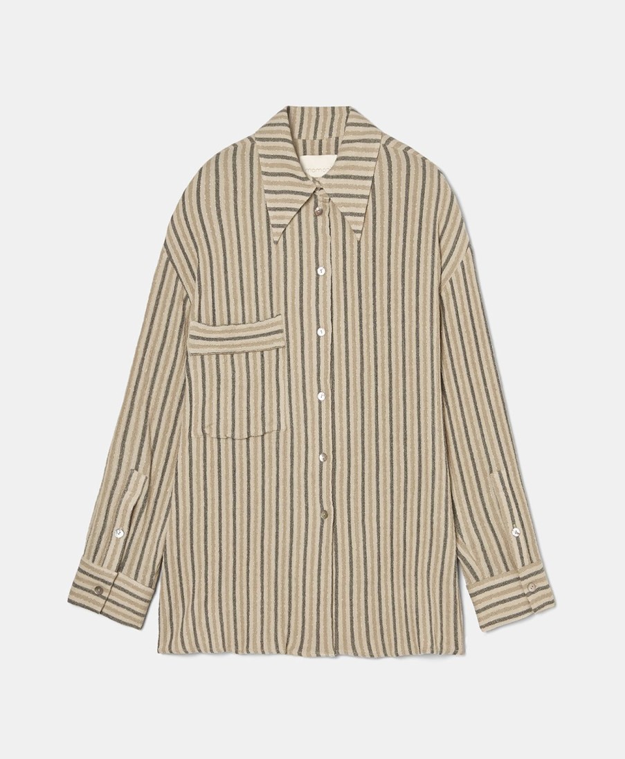 Clothing Momoni | Berard Shirt - Multicolor Beige