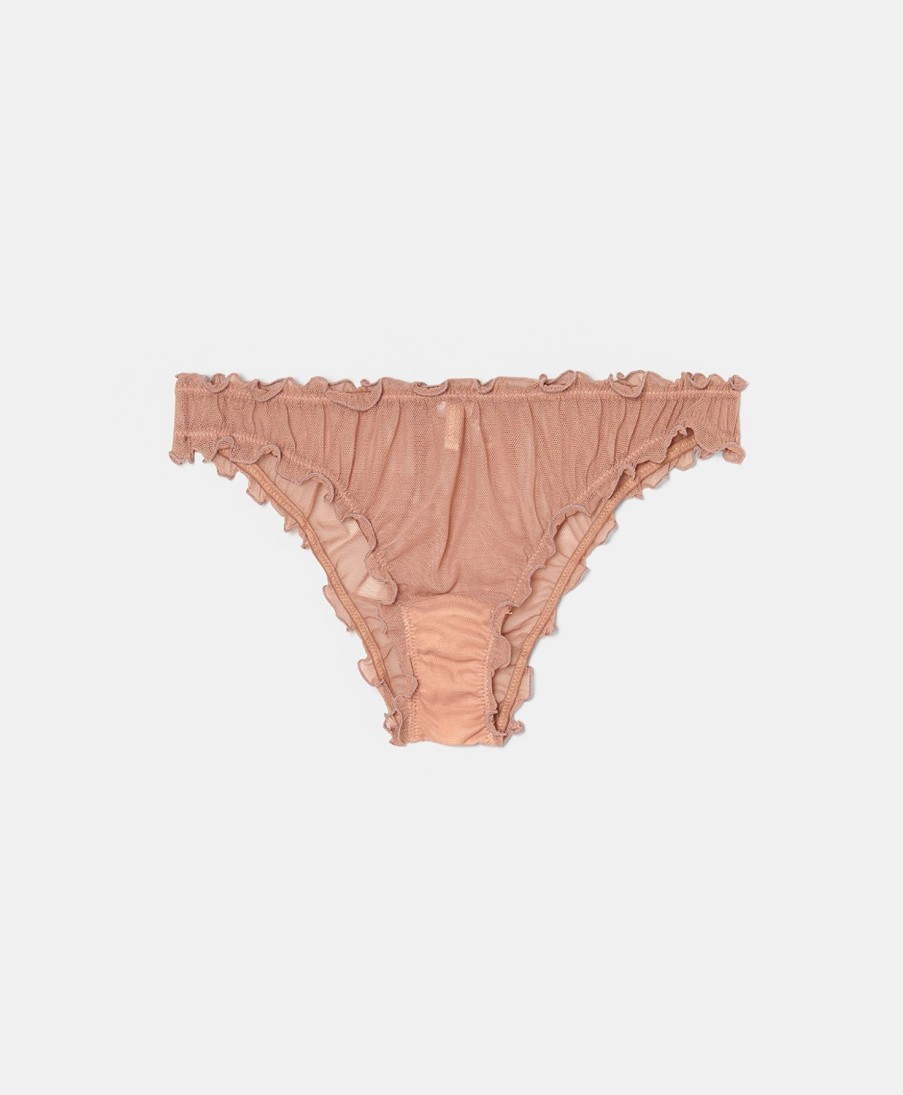 Underwear Momoni | Vespa Slip In Soft Tulle - Nude