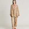 Clothing Momoni | Edith Jacket In Gabardine - Sand