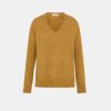 Clothing Momoni | Ostrya Knitwear Fleece-Effect Baby Alpaca - Camel