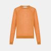 Clothing Momoni | Rio Knitwear In Linen - Orange