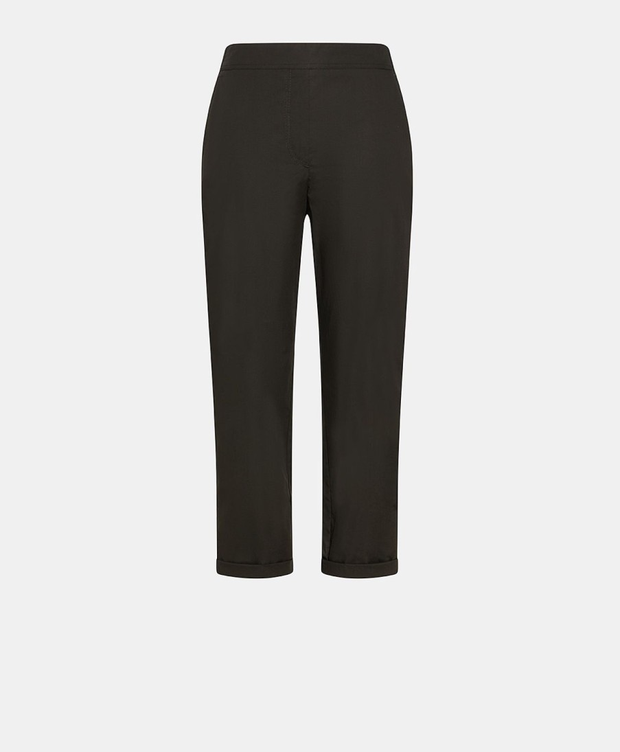 Clothing Momoni | Idaho Pant In Poplin - Black